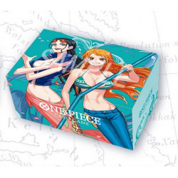 OFFICIAL STORAGE BOX -NAMI & ROBIN- ONE PIECE CARD GAME
