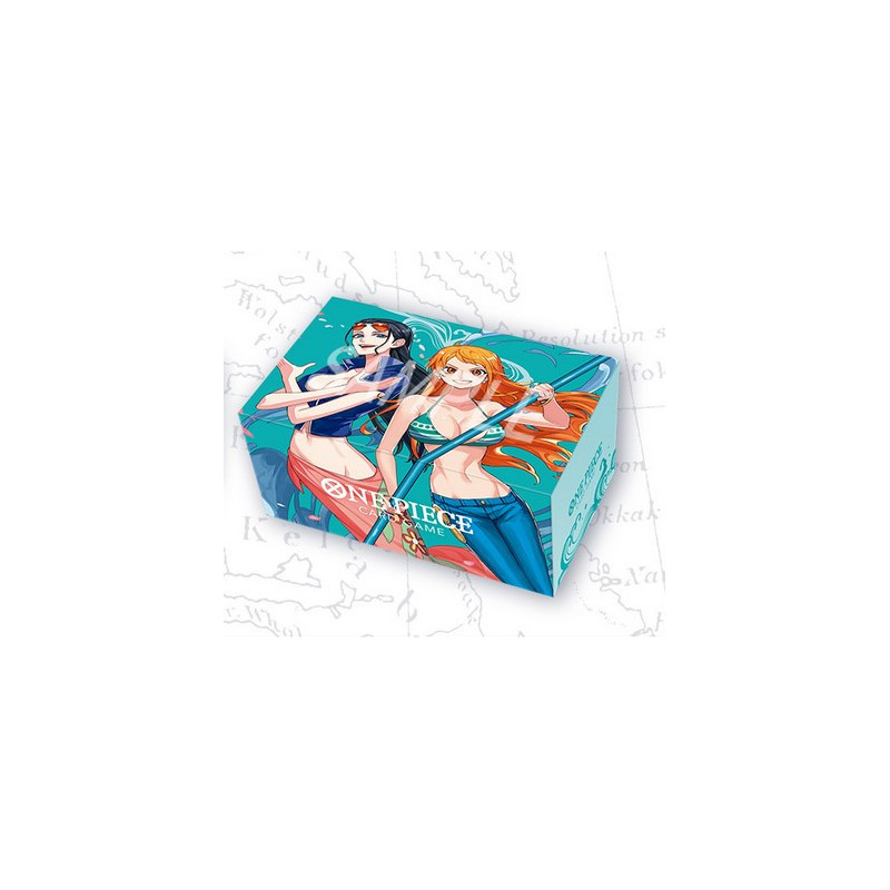OFFICIAL STORAGE BOX -NAMI & ROBIN- ONE PIECE CARD GAME