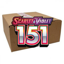 151 CASE (10 ELITE TRAINER BOX) SCARLET & VIOLET - POKEMON TCG