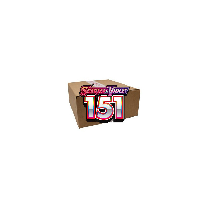 151 CASE (10 ELITE TRAINER BOX) SCARLET & VIOLET - POKEMON TCG