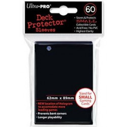60 SMALL DECK PROTECTOR SLEEVES (62x89mm) - ULTRA PRO